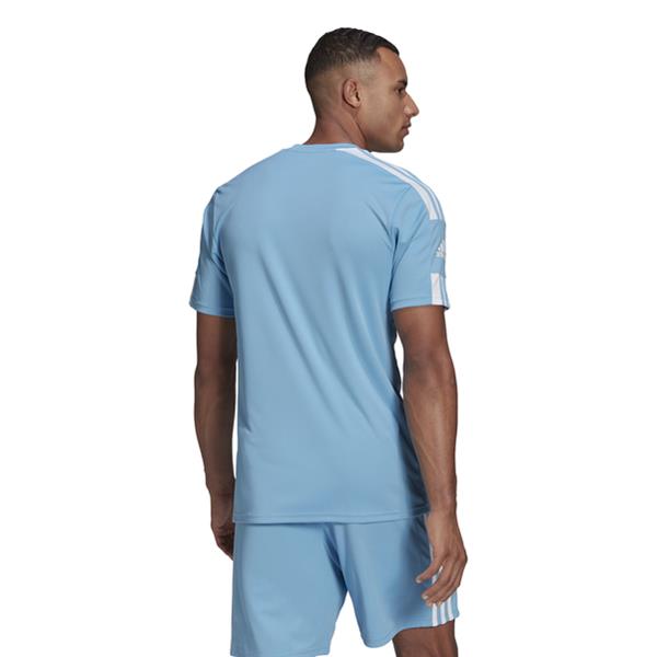 adidas Squadra 21 SS Team Light Blue/White Football Shirt
